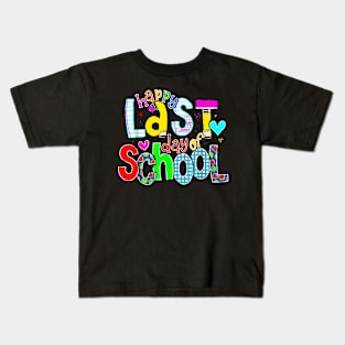 Last Day Of School   Teacher Student Kids T-Shirt